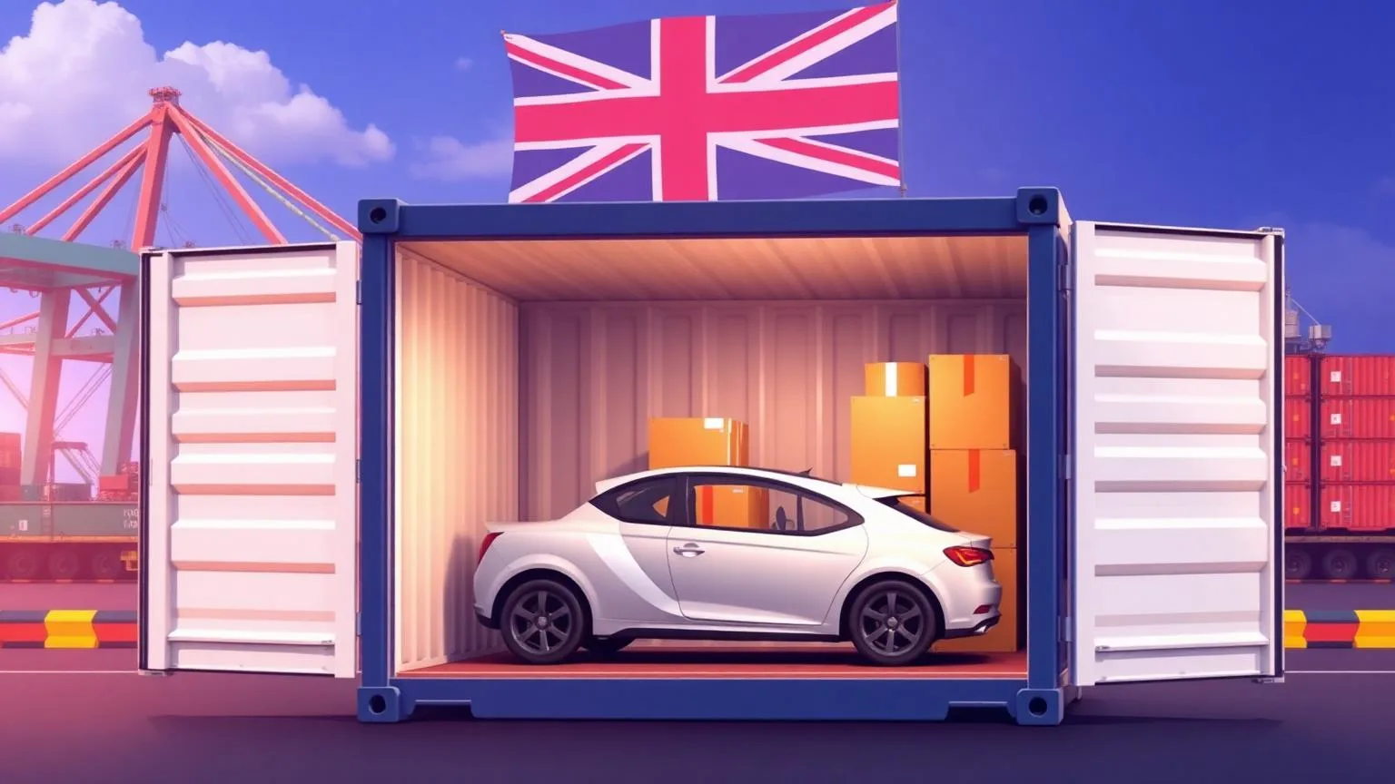 Shared Container Shipping Guide from the UK