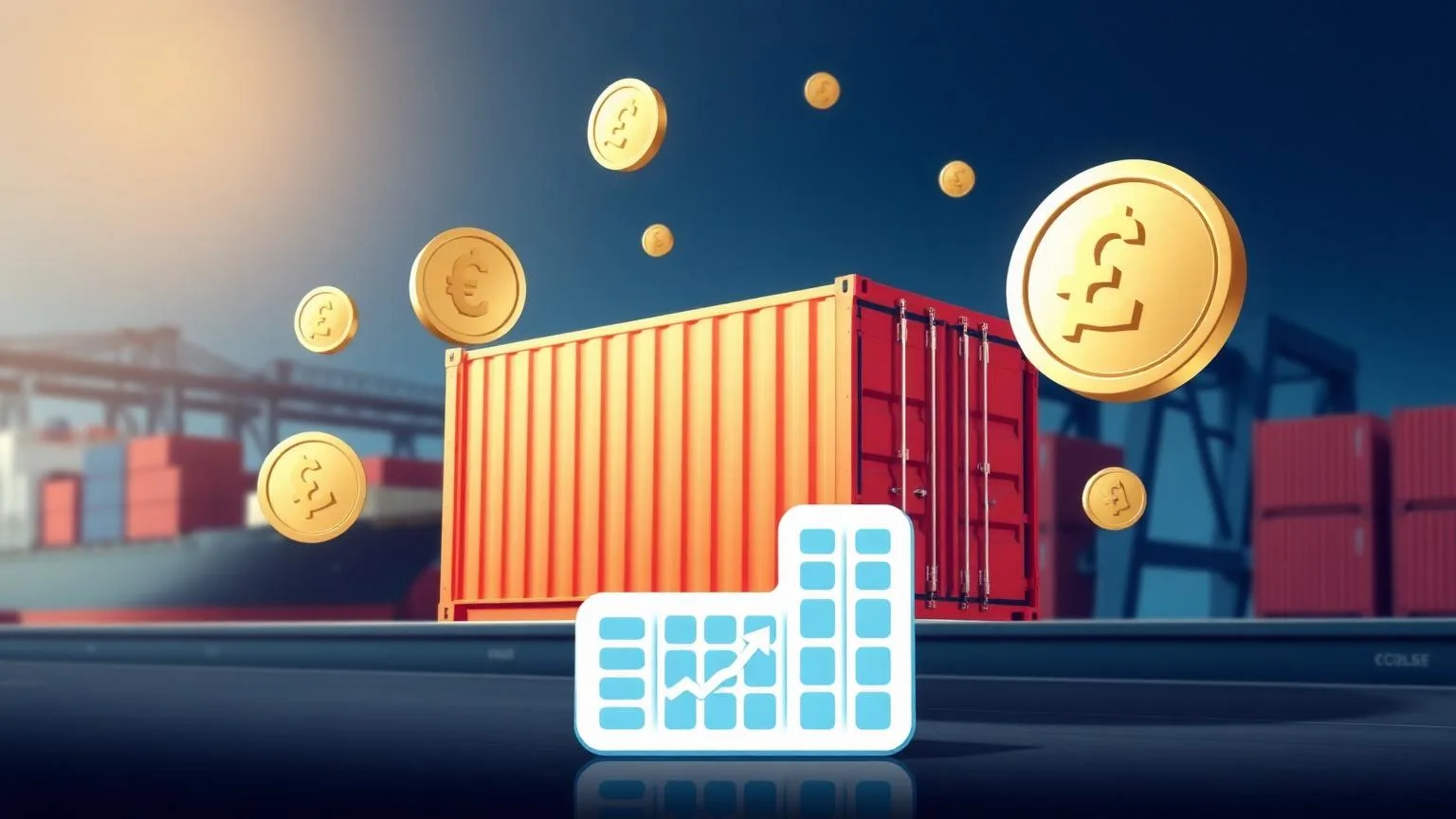 Shared container shipping cost — pricing per CBM