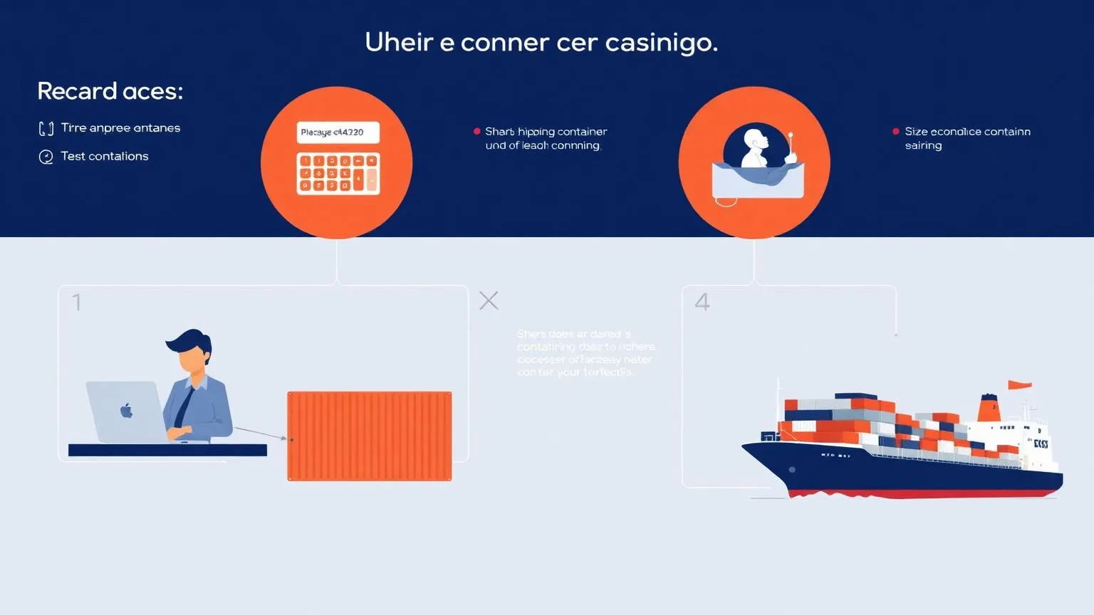 Container sharing guide — UK booking process