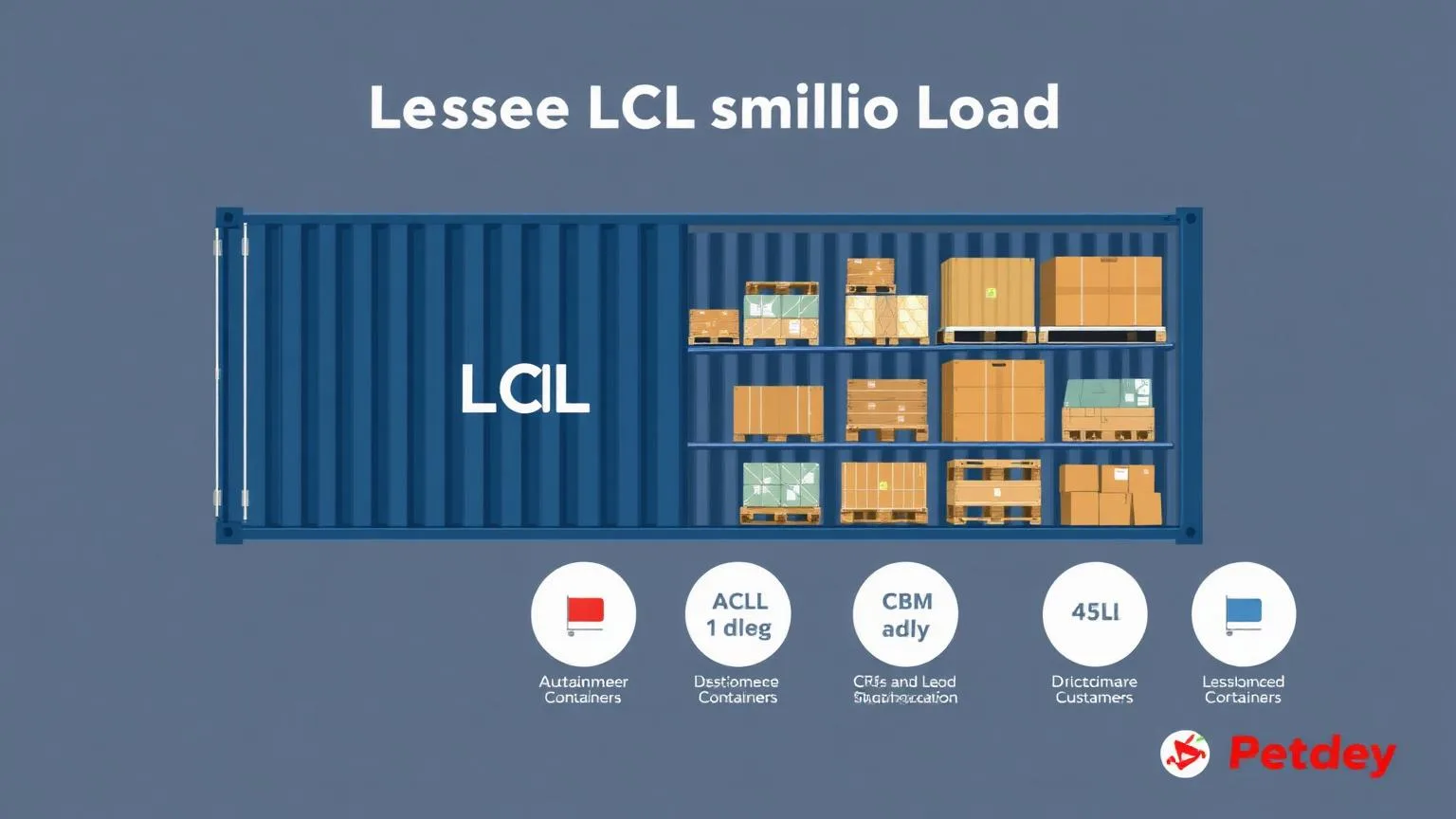 LCL shipping cost — less than container load pricing